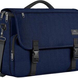 Messenger Bag for Men, Briefcases Lightweight Men's Laptop Bag 15.6 inch Water R
